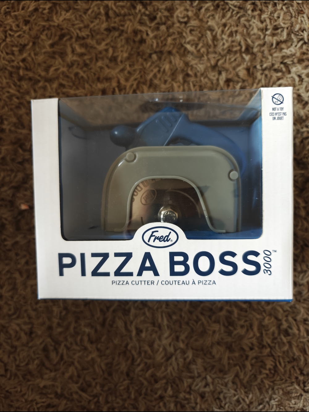 Fred Pizza Boss 3000 Pizza Cutter - Blue and Olive